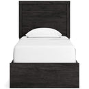  Belachime B2589B11 Twin Panel Bed IMAGE 2