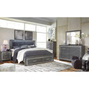  Lodanna B214B13 King Panel Bed with 2 Storage Drawers IMAGE 12