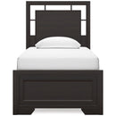  Size_Twin  -- Covetown Panel Bed IMAGE 2