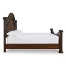  Lavinton B764B5 Queen Poster Bed IMAGE 3