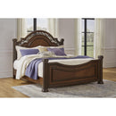  Lavinton B764B5 Queen Poster Bed IMAGE 5