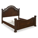  Lavinton B764B9 King Poster Bed IMAGE 4