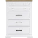  Benchcraft Ashbryn B844-46 Five Drawer Chest IMAGE 3