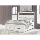  Size_Queen  -- Ashbryn Panel Bed with Storage IMAGE 6