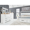  Ashbryn B844B4 King Panel Storage Bed IMAGE 9