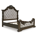  Size_Queen  -- Maylee Upholstered Panel Bed IMAGE 4