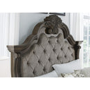  Size_Queen  -- Maylee Upholstered Panel Bed IMAGE 6