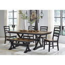  Signature Design by Ashley Wildenauer D634-00 Large Dining Room Bench IMAGE 7