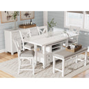  Signature Design by Ashley Robbinsdale D642-09 Double Counter Upholstered Bench IMAGE 9