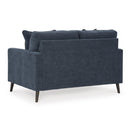  Manufacturer Color_Navy  -- Bixler Stationary Fabric Loveseat IMAGE 4