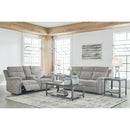  Manufacturer Color_Ash  -- Barnsana Power Reclining Fabric Sofa IMAGE 11