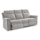  Manufacturer Color_Ash  -- Barnsana Power Reclining Fabric Sofa IMAGE 2