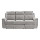  Manufacturer Color_Ash  -- Barnsana Power Reclining Fabric Sofa IMAGE 3
