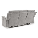  Manufacturer Color_Ash  -- Barnsana Power Reclining Fabric Sofa IMAGE 5