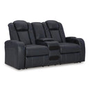  Fyne-Dyme 3660318 Power Reclining Loveseat with Console and Adjustable Headrest IMAGE 1