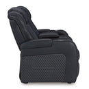  Fyne-Dyme 3660318 Power Reclining Loveseat with Console and Adjustable Headrest IMAGE 4