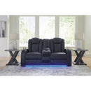  Fyne-Dyme 3660318 Power Reclining Loveseat with Console and Adjustable Headrest IMAGE 6