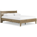  Deanlow EB1866B3 Queen Platform Panel Bed IMAGE 1