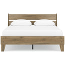  Deanlow EB1866B3 Queen Platform Panel Bed IMAGE 2