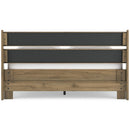  Deanlow EB1866B3 Queen Platform Panel Bed IMAGE 4