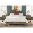 Deanlow EB1866B3 Queen Platform Panel Bed IMAGE 7