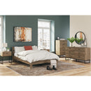  Deanlow EB1866B3 Queen Platform Panel Bed IMAGE 9