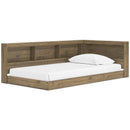  Size_Twin  -- Deanlow Bookcase Bed with Storage IMAGE 1