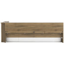  Size_Twin  -- Deanlow Bookcase Bed with Storage IMAGE 3