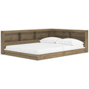  Deanlow EB1866B5 Full Bookcase Storage Bed IMAGE 1