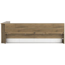  Deanlow EB1866B5 Full Bookcase Storage Bed IMAGE 3