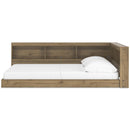  Deanlow EB1866B5 Full Bookcase Storage Bed IMAGE 4