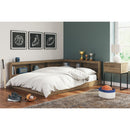  Deanlow EB1866B5 Full Bookcase Storage Bed IMAGE 5