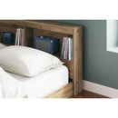  Deanlow EB1866B5 Full Bookcase Storage Bed IMAGE 6