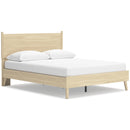  Cabinella EB2444B2 Queen Platform Panel Bed IMAGE 1