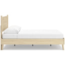  Cabinella EB2444B2 Queen Platform Panel Bed IMAGE 3
