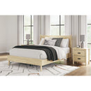  Cabinella EB2444B2 Queen Platform Panel Bed IMAGE 5