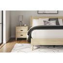  Cabinella EB2444B2 Queen Platform Panel Bed IMAGE 7