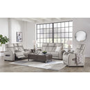  Manufacturer Color_Grey  -- Boyington Power Leather Match Recliner IMAGE 12