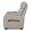  Manufacturer Color_Grey  -- Boyington Power Leather Match Recliner IMAGE 4