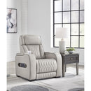  Manufacturer Color_Grey  -- Boyington Power Leather Match Recliner IMAGE 6