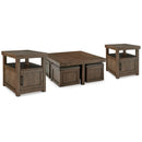  Signature Design by Ashley Boardernest T738T1 Occasional Table Set IMAGE 1