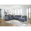  Manufacturer Color_Navy  -- Maxon Place Stationary Fabric Sofa IMAGE 5