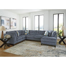  Manufacturer Color_Navy  -- Maxon Place Stationary Fabric Sofa IMAGE 7