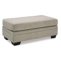  Manufacturer Color_Taupe  -- Stonemeade Fabric Ottoman IMAGE 1