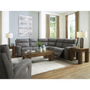  Manufacturer Color_Slate  -- Next Gen DuraPella Power Leather Look Recliner IMAGE 11