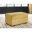  Manufacturer Color_Sunflower  -- Keerwick Fabric Ottoman IMAGE 4