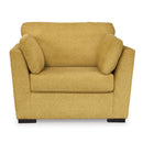  Manufacturer Color_Sunflower  -- Keerwick Stationary Fabric Chair IMAGE 2