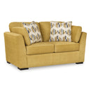  Manufacturer Color_Sunflower  -- Keerwick Stationary Fabric Loveseat IMAGE 1
