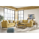  Manufacturer Color_Sunflower  -- Keerwick Stationary Fabric Loveseat IMAGE 7