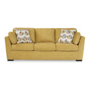  Manufacturer Color_Sunflower  -- Keerwick Stationary Fabric Sofa IMAGE 2